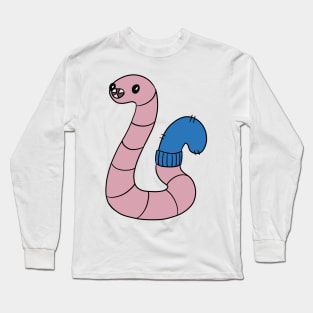 Cryptid Cutie Death Worm Long Sleeve T-Shirt